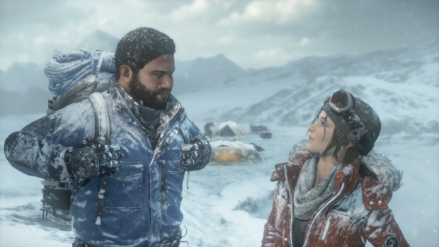 Rise of the Tomb Raider auf der Playstation 4 (Screenshot: Golem.de)